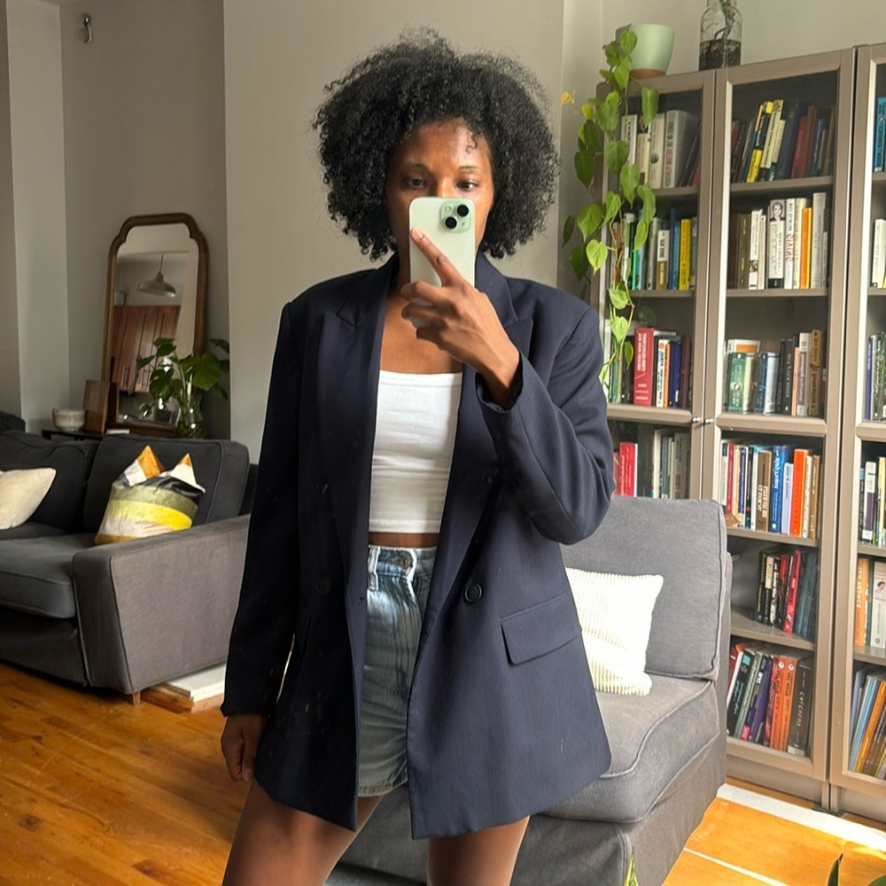 Zara Navy Blazer